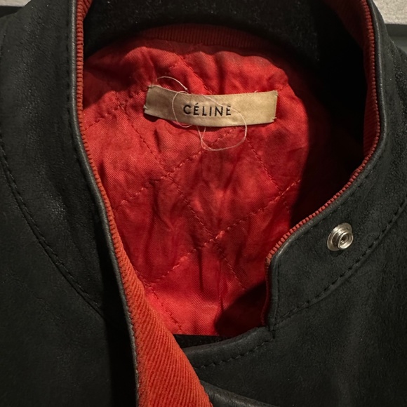 CELINE BIKER LEATHER JACKET SIZE 36 - Picture 2 of 8